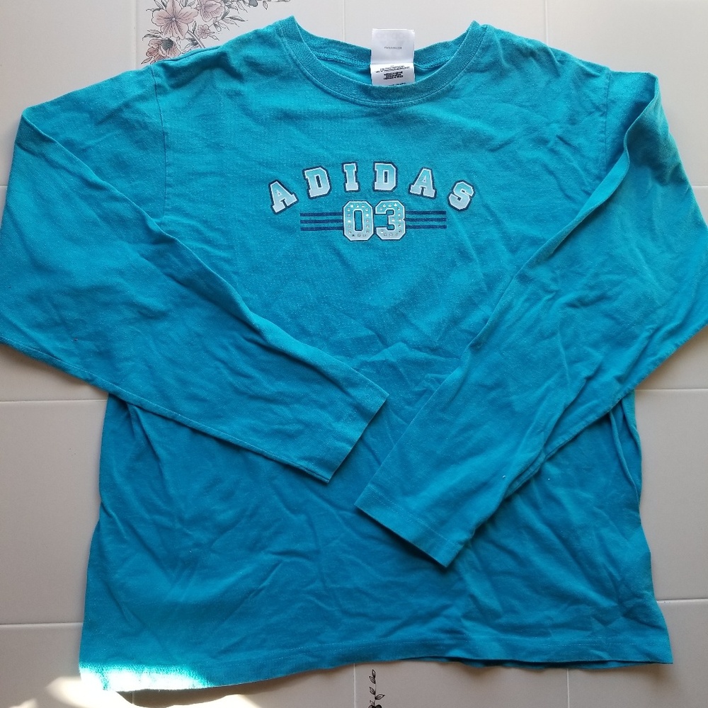 Adidas Girls' Long Sleeve Tee